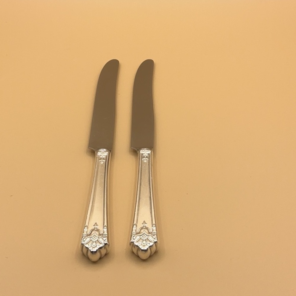 1847 Rogers Bros (IS) Her Majesty - Two New French Hollow Knife